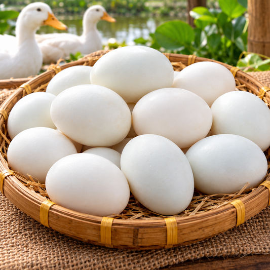 হাঁসের ডিম।